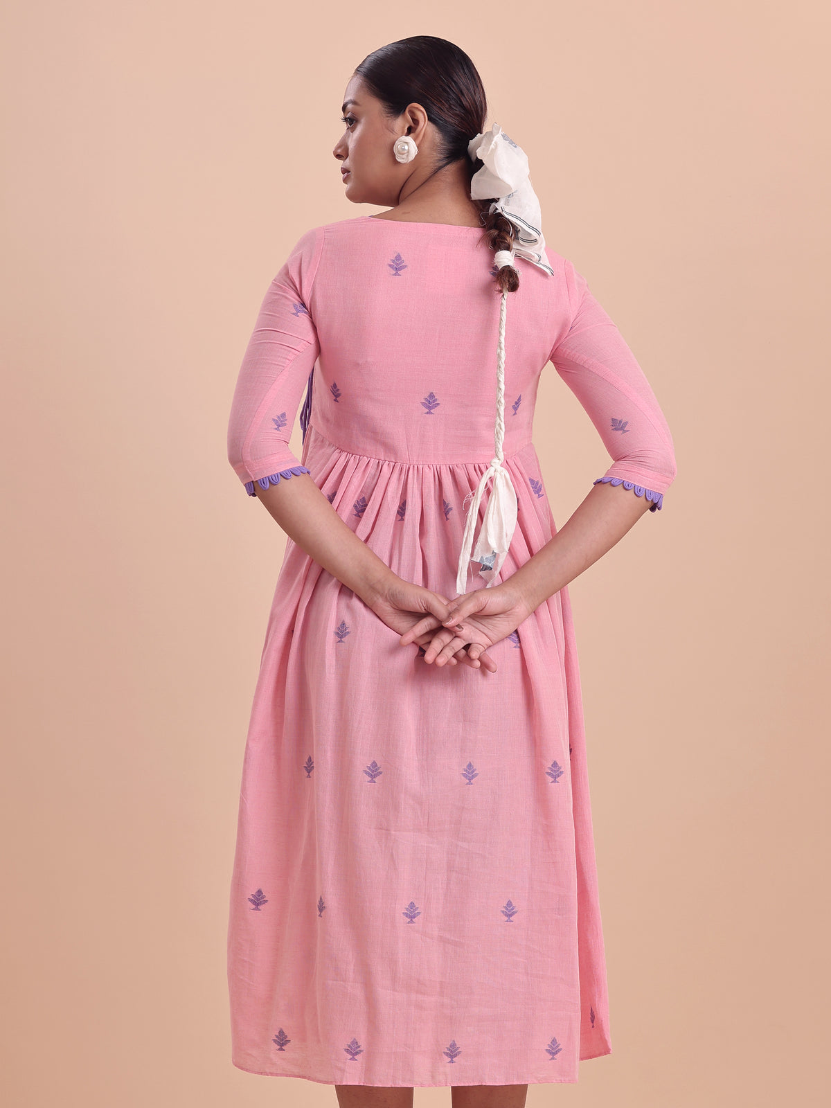 Jamdani Angrakkha Dress