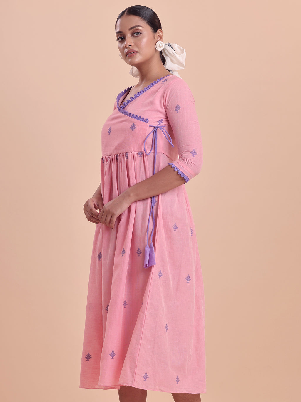 Jamdani Angrakkha Dress