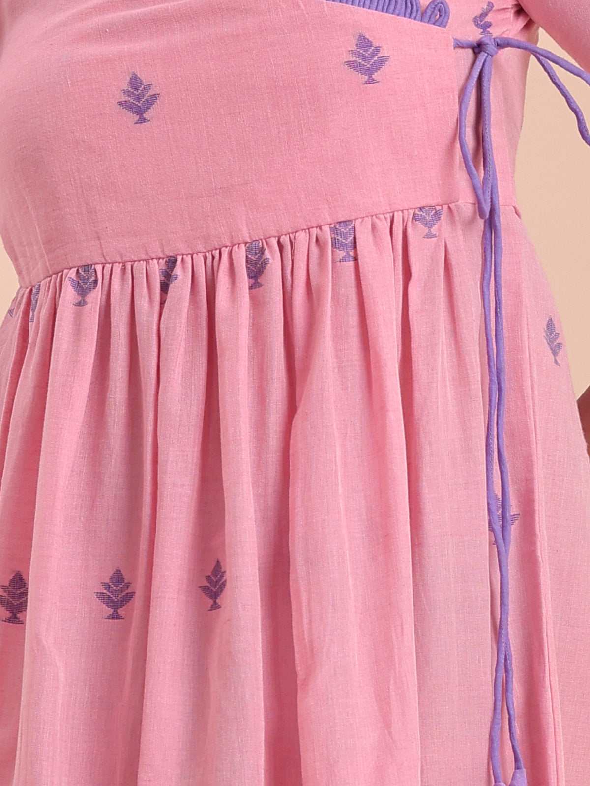 Jamdani Angrakkha Dress