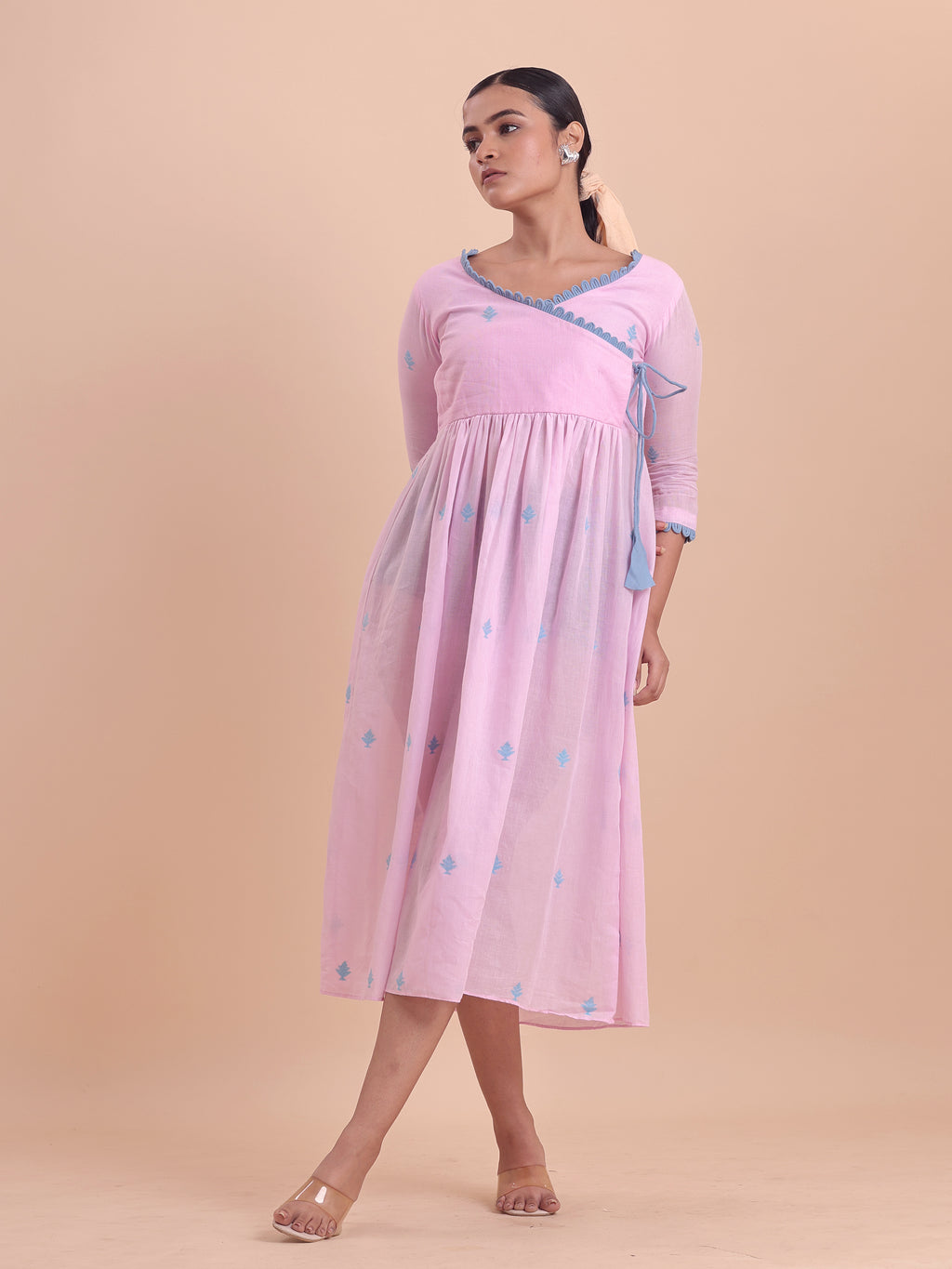 Jamdani Angrakkha Dress
