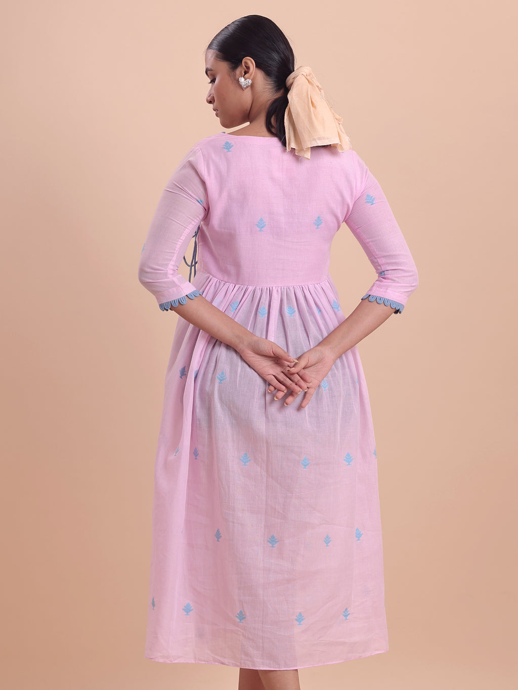 Jamdani Angrakkha Dress