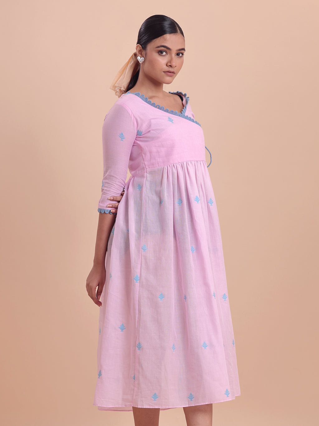 Jamdani Angrakkha Dress