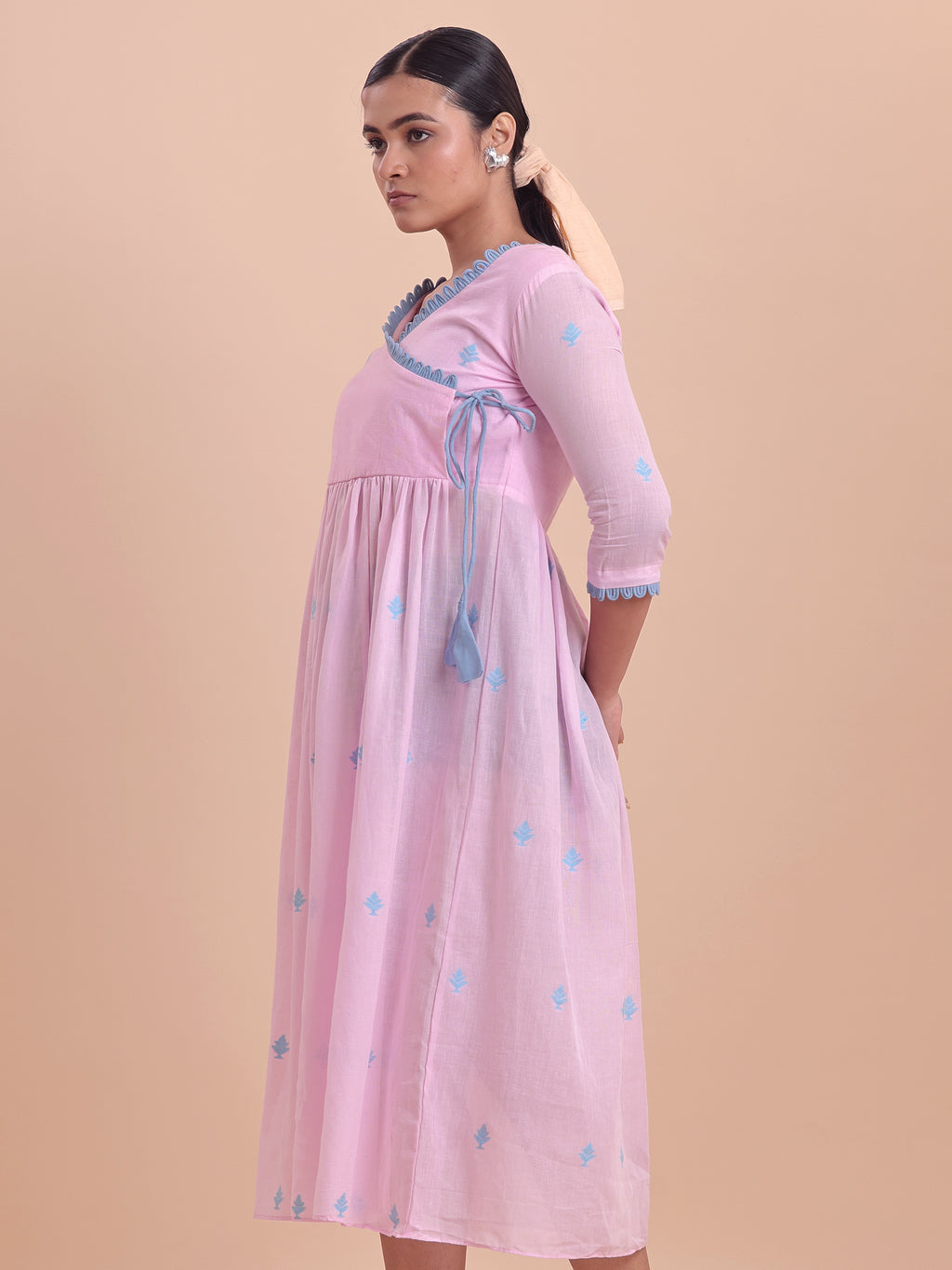 Jamdani Angrakkha Dress
