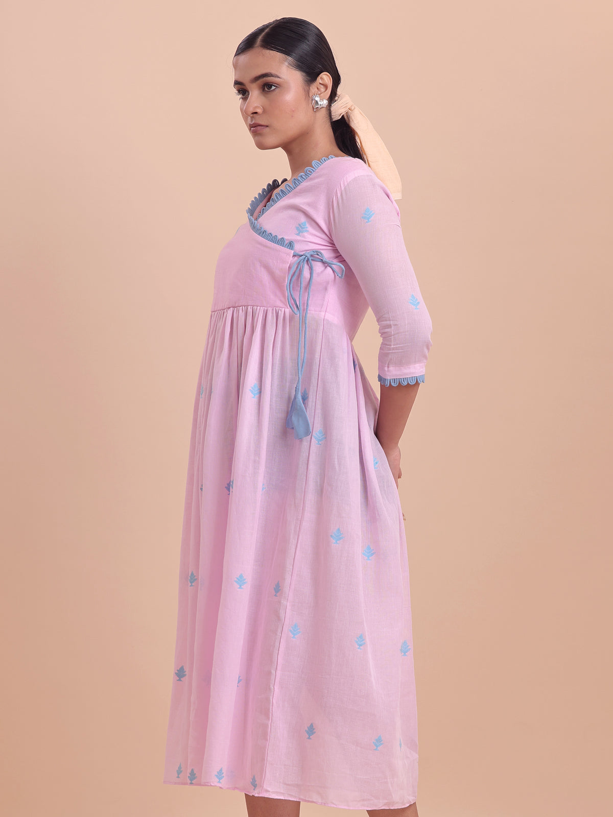Jamdani Angrakkha Dress