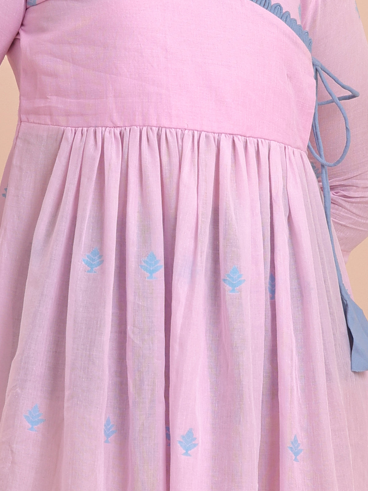 Jamdani Angrakkha Dress