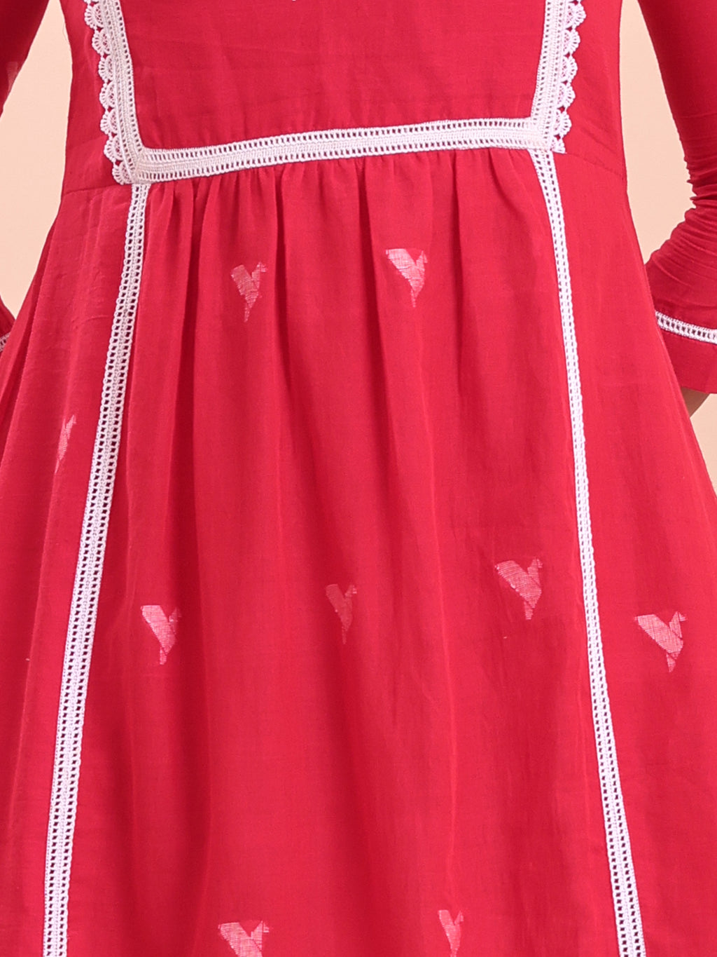 Jamdani Princess Midi Dress