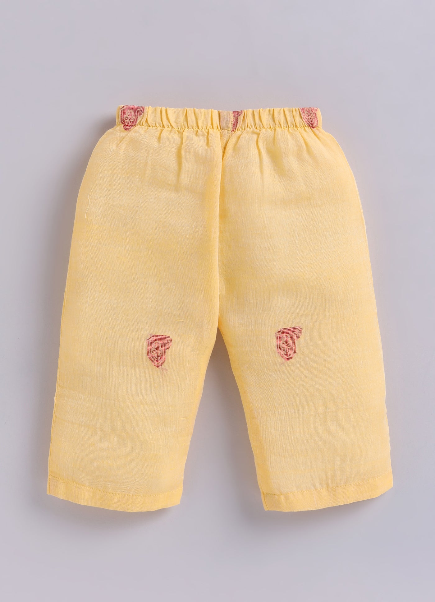 KIDS HANLOOM JAMDANI CO-ORD SET- CREAM