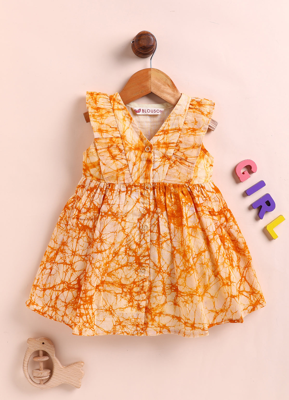 A-line Batik Dress