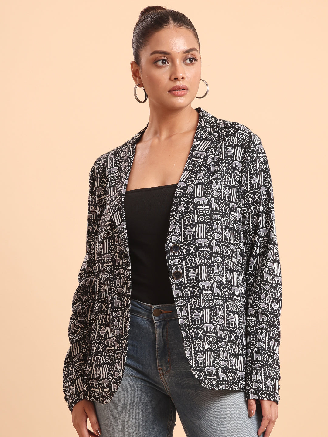 KALA REKHA PRINTED BLAZER