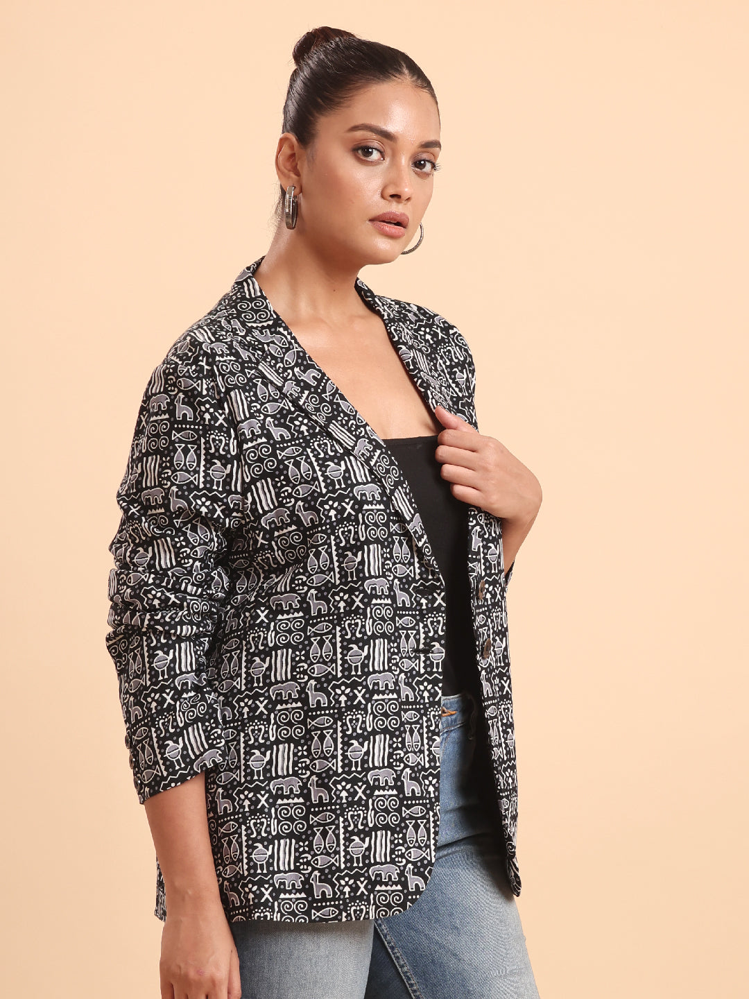 KALA REKHA PRINTED BLAZER