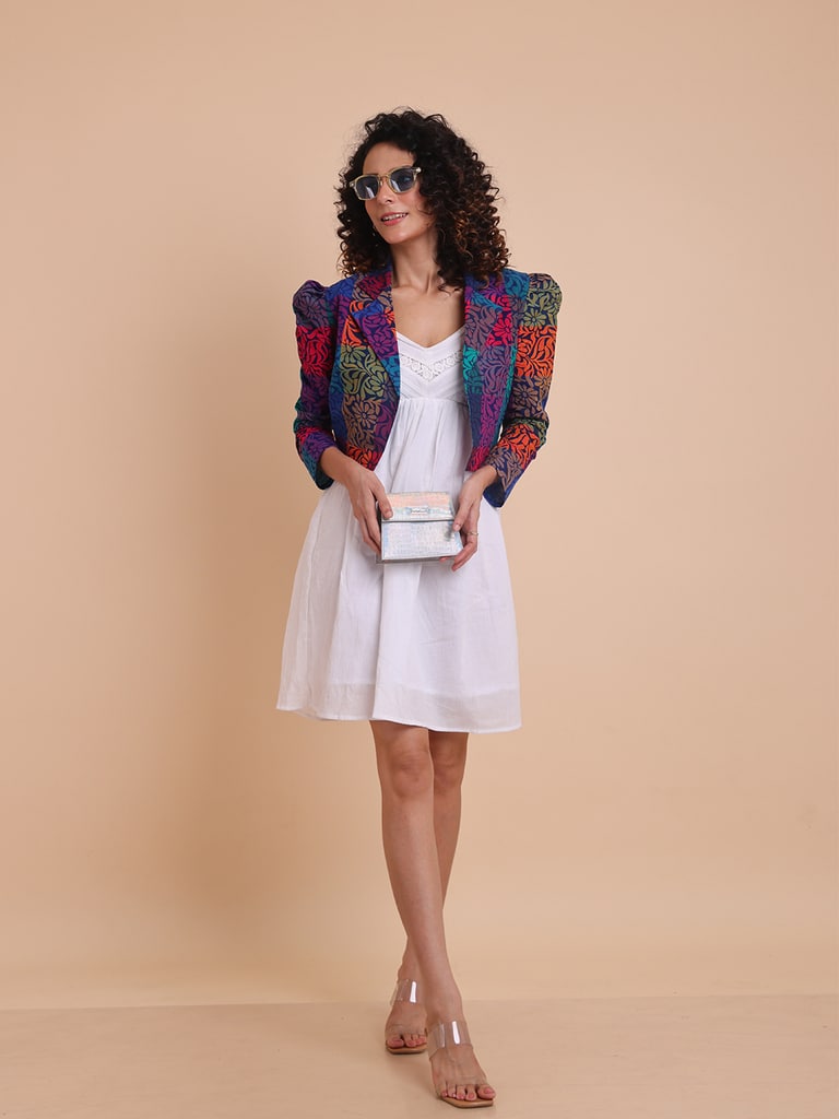 BLOUSON WOMEN COTTON SHRUG