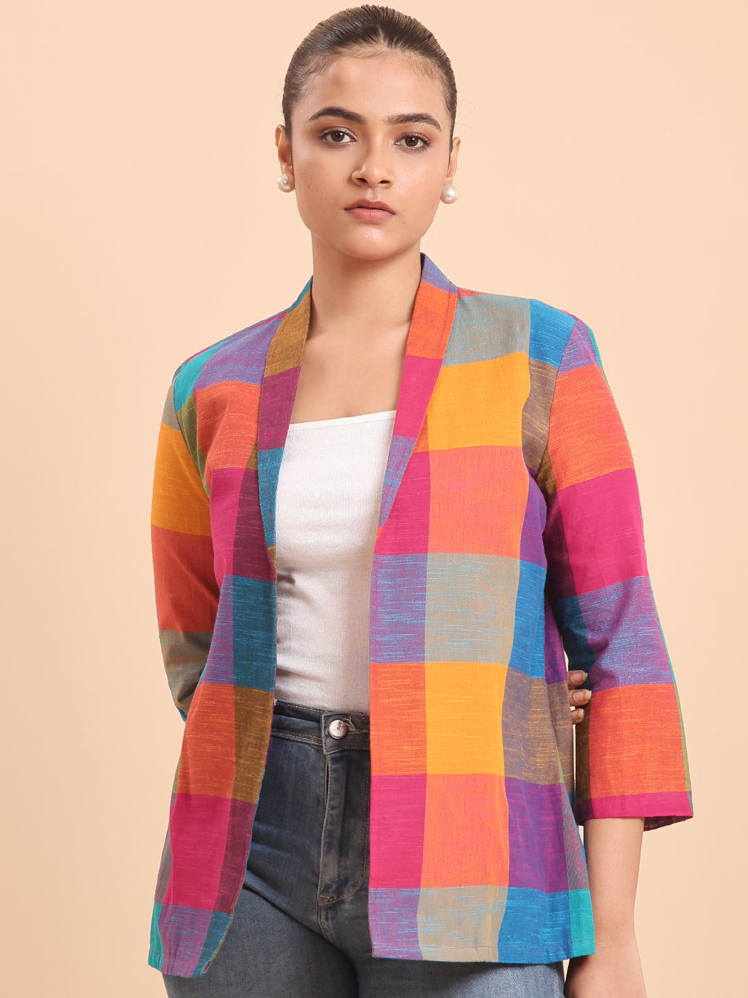 BLOUSON'S MULTICOLOUR BLAZER