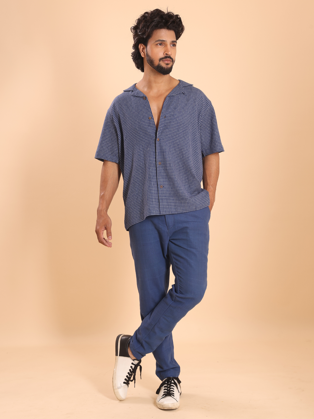 Men's Handspun Cotton casual Shirt