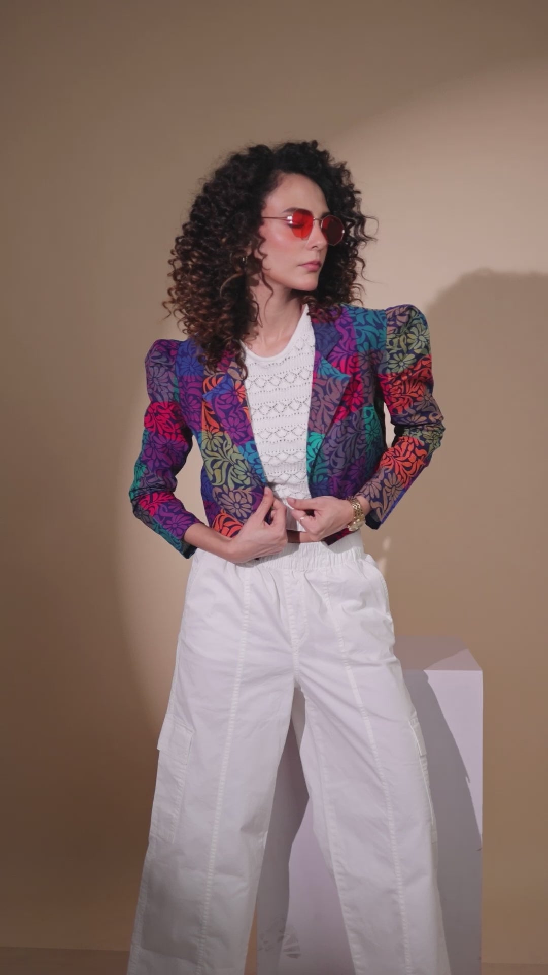 BLOUSON WOMEN COTTON SHRUG